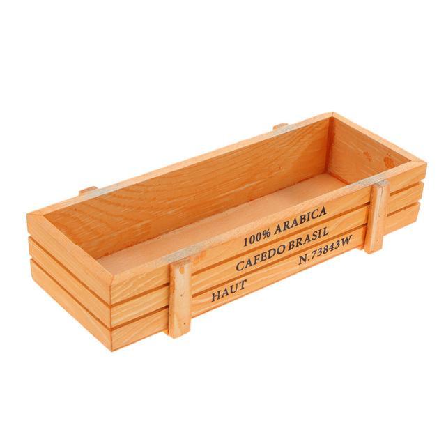 Wooden Plant Seeds Box