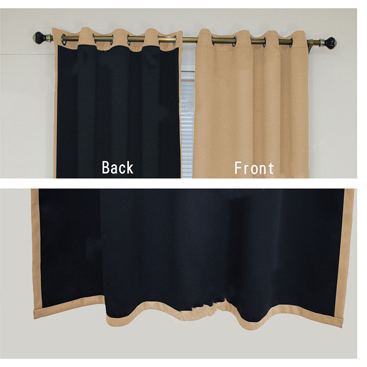 Full Blackout Hot Sale Curtain With Black Lining On The Back ShopWithASmile7.com