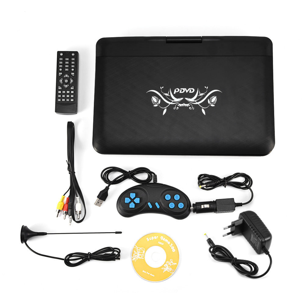 13.9-Inch Portable EV/DVD Player – Multi-Standard Compatibility, Compact Entertainment On-the-Go
