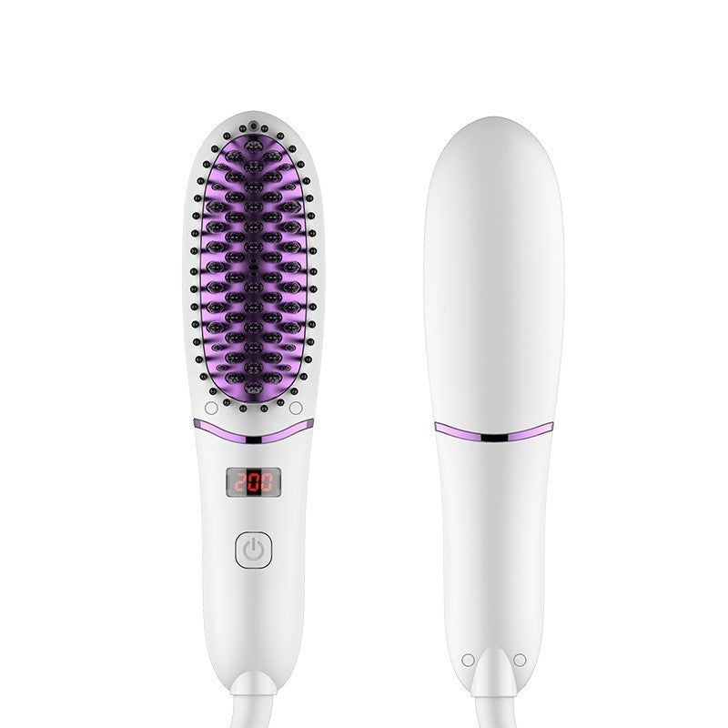 Negative Ion LED Display Electric Straight Comb