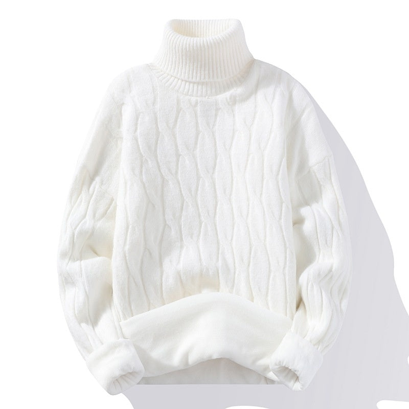 High Neck Velvet Thickening Thermal Sweater ShopWithASmile7.com