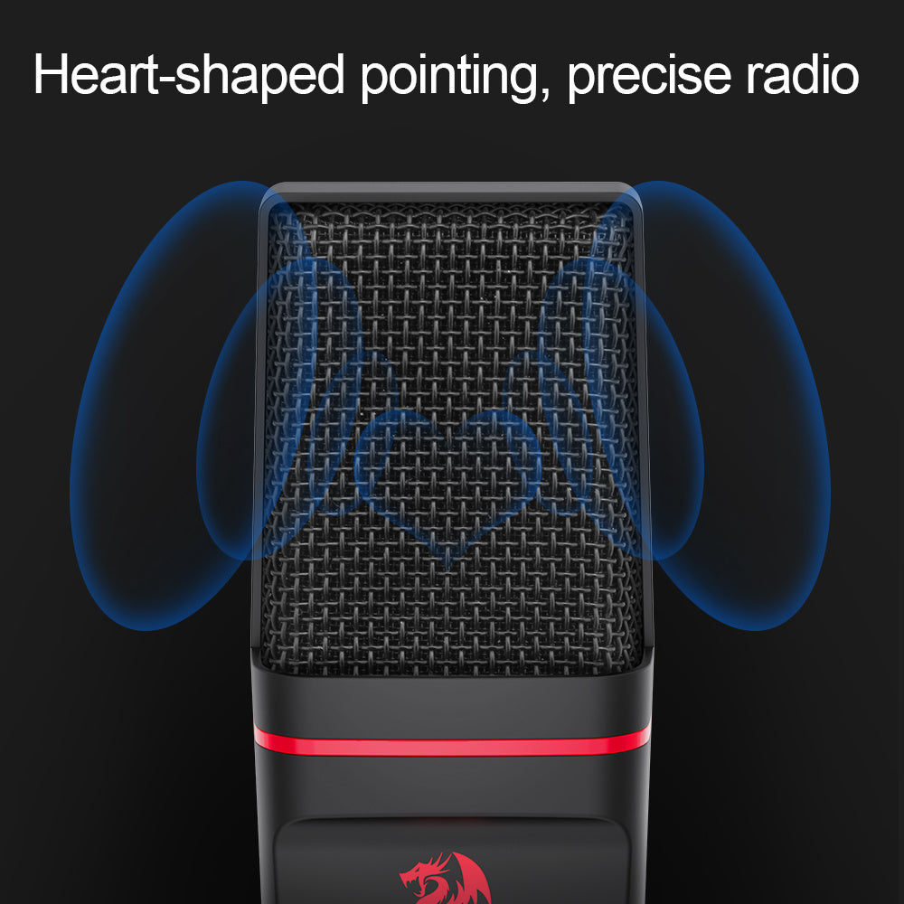 Compatible with Apple, Condenser Microphone With Tripod 3.5 Mm Audio Computer Studio ShopWithASmile.com