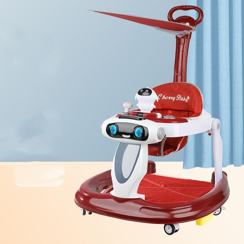 Baby Walker Anti-O-leg Baby Children's Multi-functional Anti-rollover Walker ShopWithASmile.com