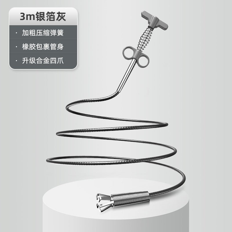 Sewer Dredging Toilet Toilet Kitchen Floor Drain Blocking Cleaner Home Sewer Dredging Tool