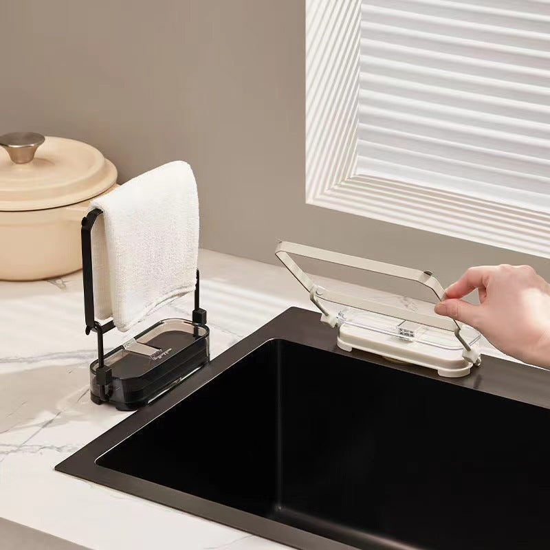 Kitchen Sink Filter Rack Suction Cup Disposable Leftover Leftovers Filter Pocket Kitchen Garbage Drain Rack Sink Strainer Kitchen Gadgets ShopWithASmile7.com