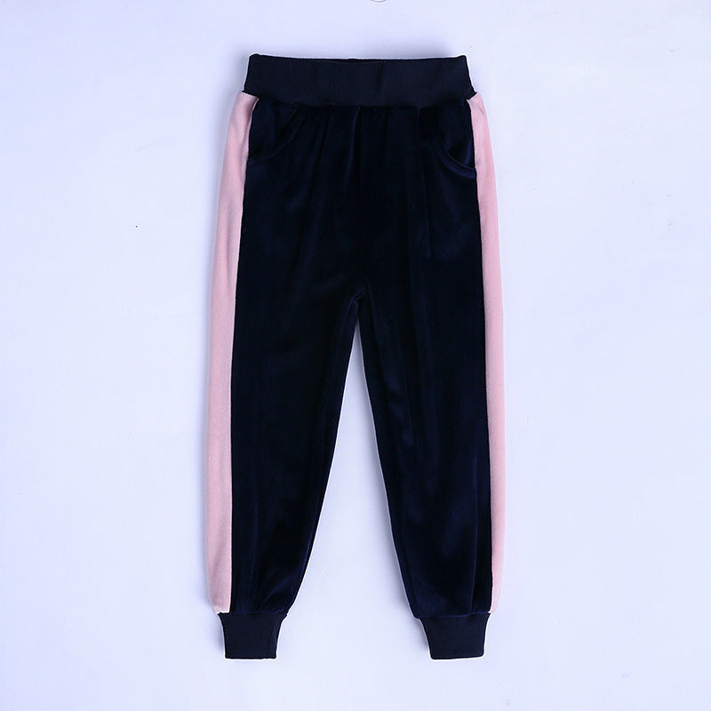 Girls' suit autumn children's sportswear