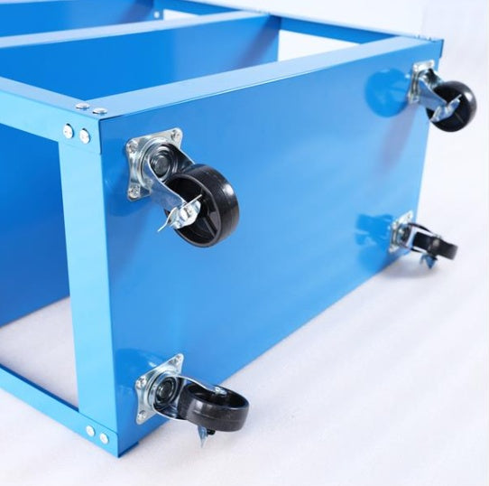 Tool Cart, 3 Tier Rolling Mechanical Tool Cart, Heavy Steel Multi-purpose Cart