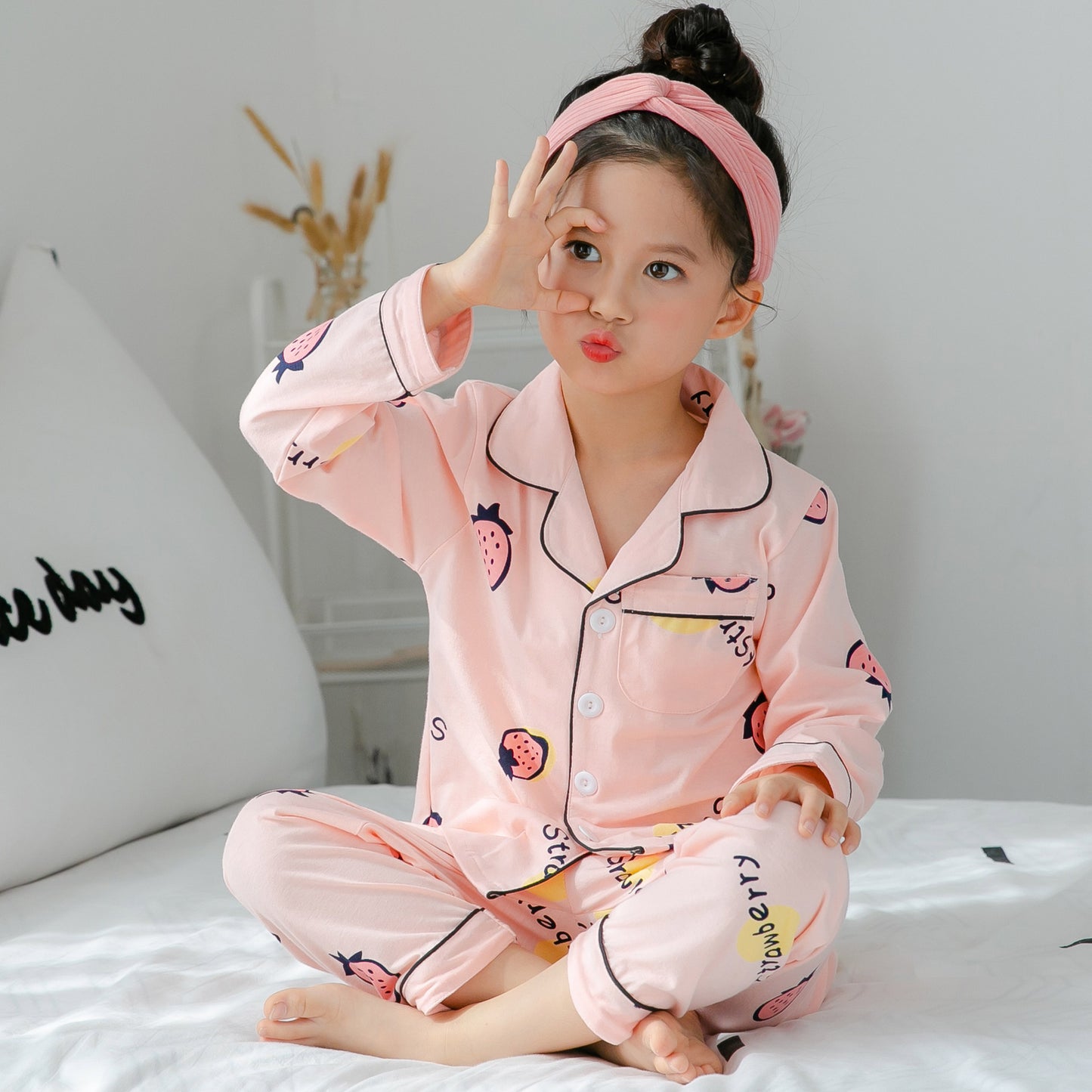 Cotton pajamas for children ShopWithASmile7.com