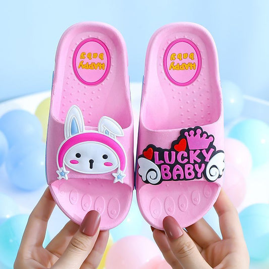 Cartoon Indoor Soft Bottom Home Parent-Child Sandals