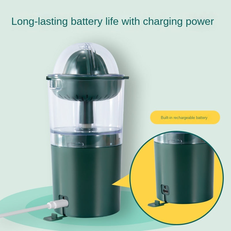 Portable Blender Electric Orange Press Mini Fruit Juicer Manual Juicer Cup Wireless Portable Juicer Bucket Juicer Kitchen Gadgets ShopWithASmile7.com