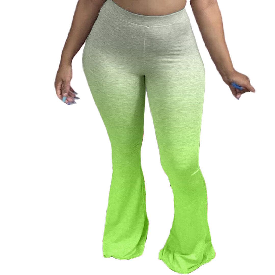 Gradient Casual Skinny Flared Trousers