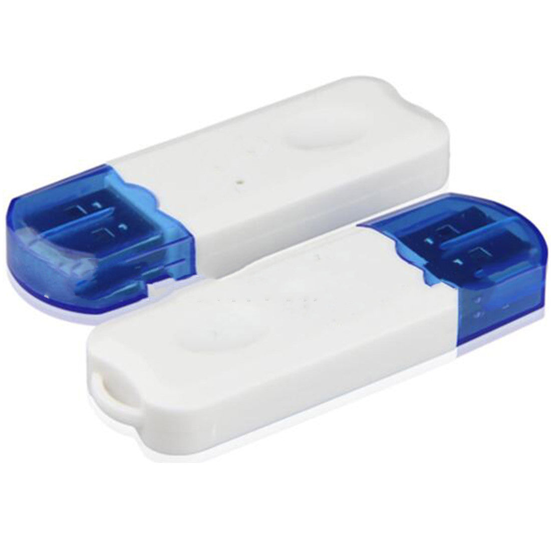 Small Blue Hat Audio Receiver With Microphone