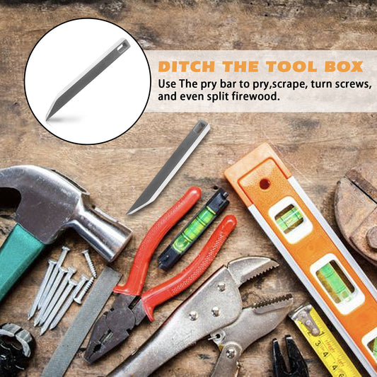 Portable Heavy-duty Crowbar Keychain Multifunctional Wrecking Bar Household Portable Pry