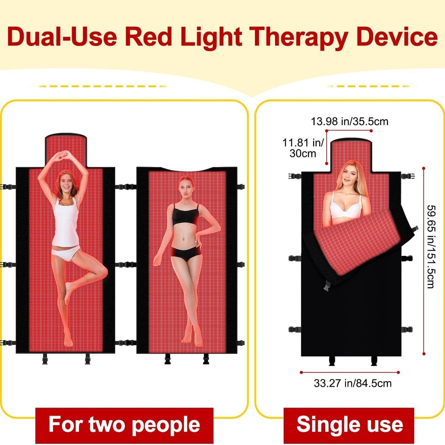 Simple Household Full Body Red Light Therapy Sleeping Bag ShopWithASmile7.com