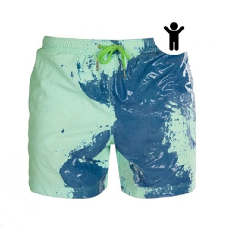 Water-changing Beach Pants Temperature-sensitive And Quick-drying