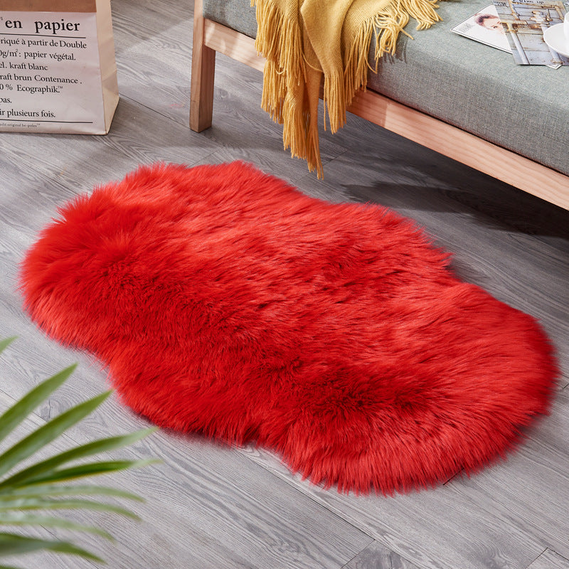 Carpet Household Cold-proof Non-slip Irregular Coffee Table Floor Mats Sofa Cushion
