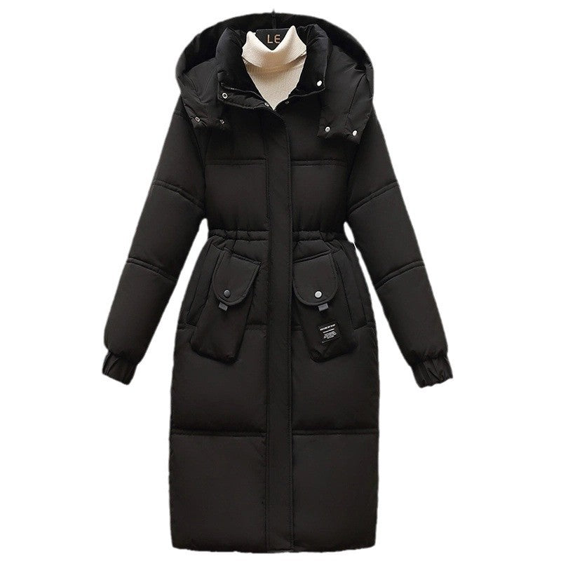 Plus Size Cotton-padded Clothes Women's Clothing Overknee Long ShopWithASmile7.com