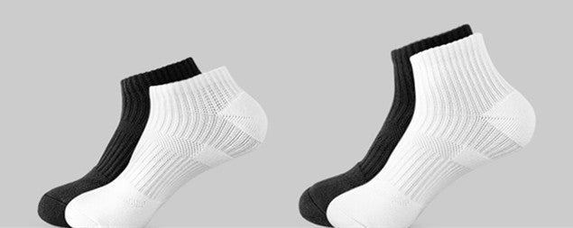 Men's Pure Cotton Sports Running Socks