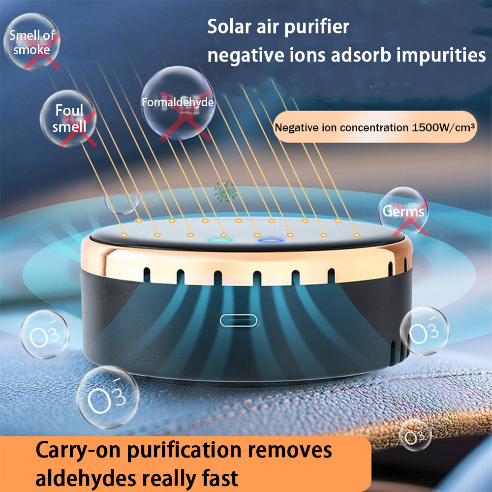 Car Mounted Solar Air Humidifier ShopWithASmile.com