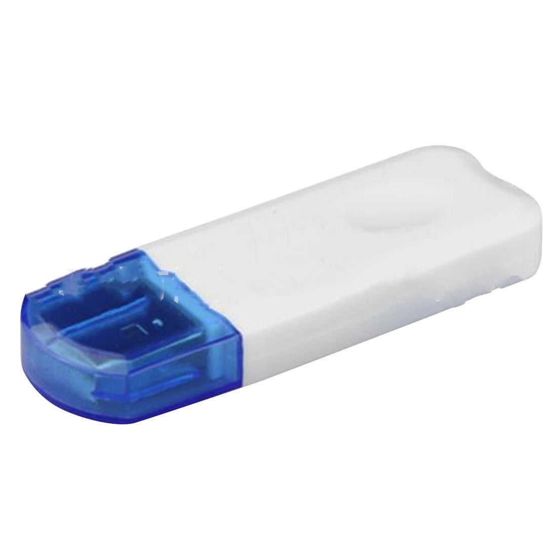 Small Blue Hat Audio Receiver With Microphone