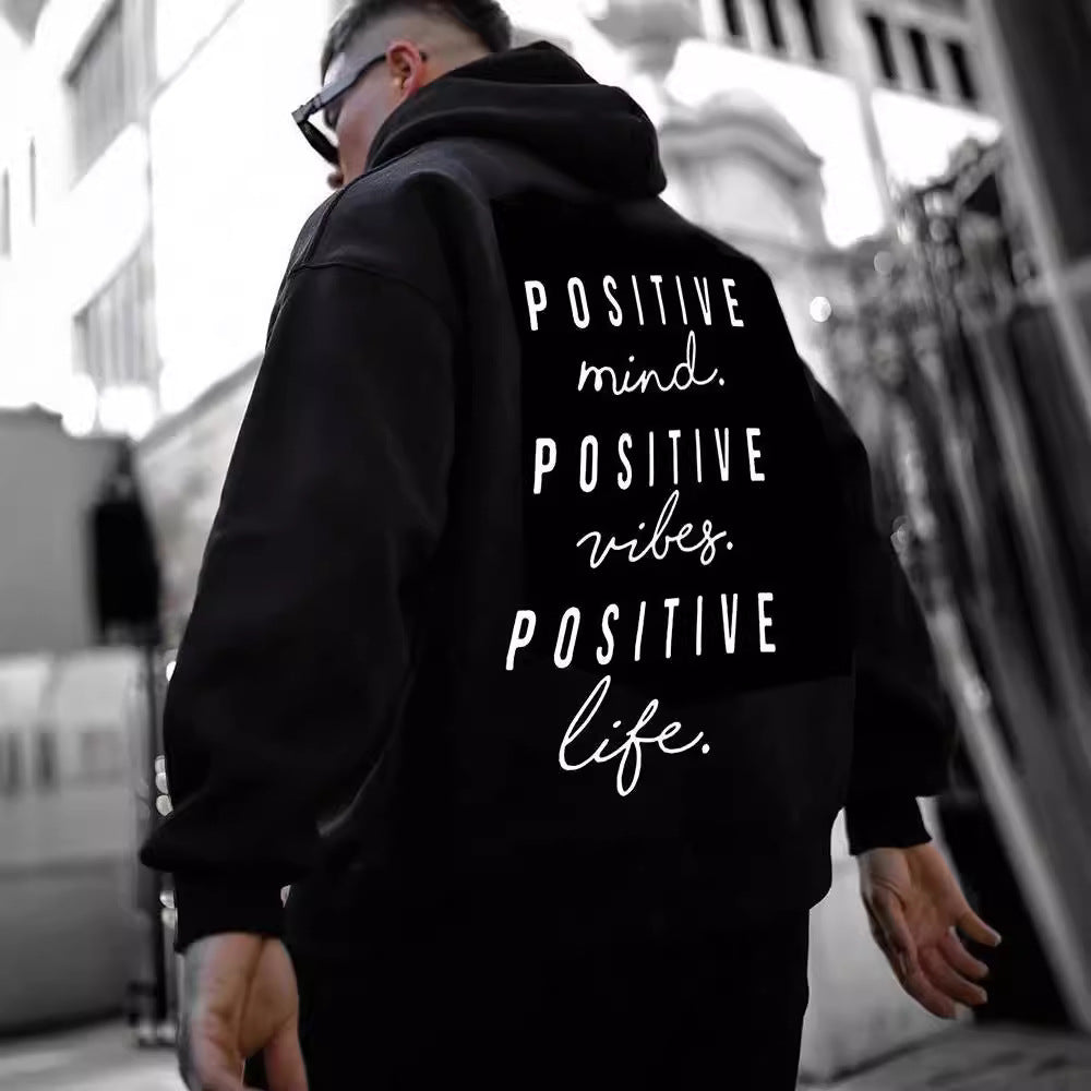 Fall Winter Fashion English Letter Print Hoodie ShopWithASmile7.com