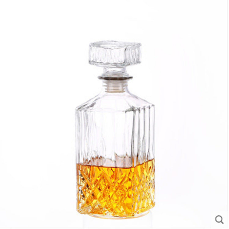 Glass Decoration Imported Wine Bottle Transparent Wine Bottle Dispenser