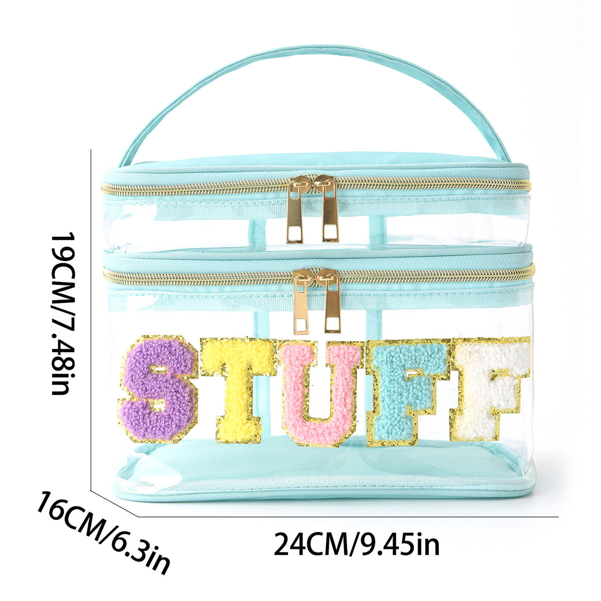 Transparent Cosmetic Bag Storage Toiletry Traveling