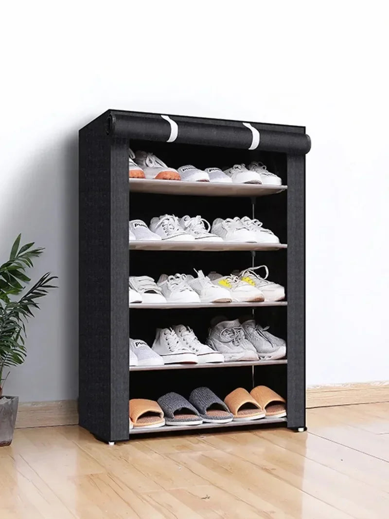 Shoe racks for home doors with multi-layer simple interior, beautiful shoe cabinet dustproof rental house new 2025 hot model