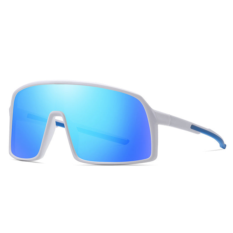 Mens Fashion Simple One Piece Large Frame Sunglasses ShopWithASmile7.com