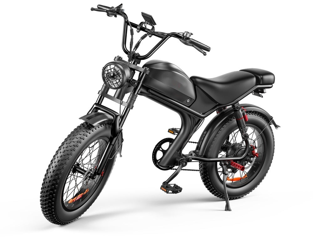 C93 20-Inch Fat Tire E-Bike – 48V 20Ah Removable Battery, 50KM/H Speed, Dual Shock Absorbers