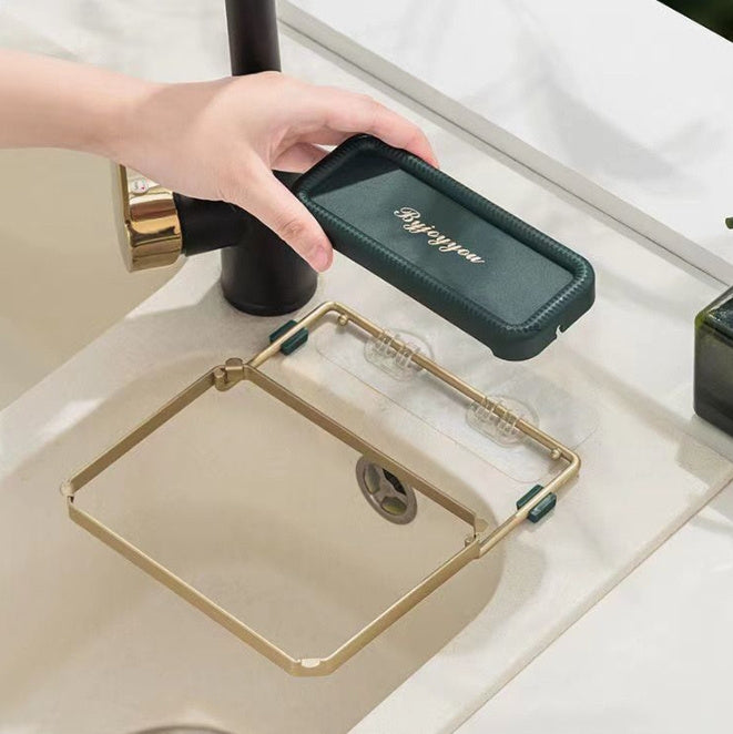 Kitchen Sink Filter Rack Suction Cup Disposable Leftover Leftovers Filter Pocket Kitchen Garbage Drain Rack Sink Strainer Kitchen Gadgets ShopWithASmile7.com