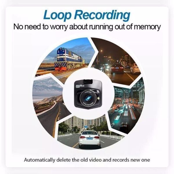 2.4 Inch Full HD 1080P Dash Cam Car DVR Front Camera Or Rear Camera Night Vision G Sensor ShopWithASmile.com