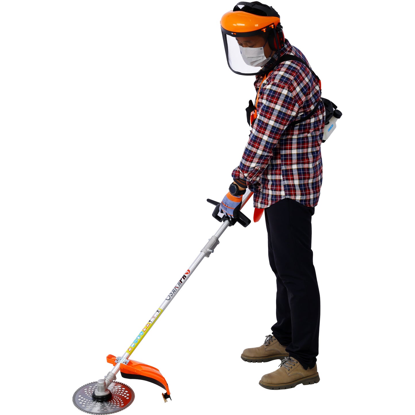 52CC 10-in-1 Gas Powered Garden Tool System with Multi-Attachments for Pruning and Trimming ShopWithASmile.com