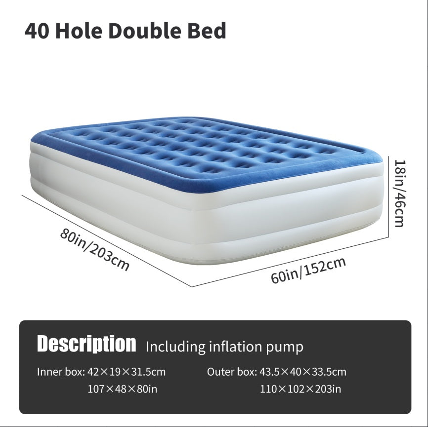 Pillow Style Plush Large Air Cushion Mattress Is Most Suitable For Home Use