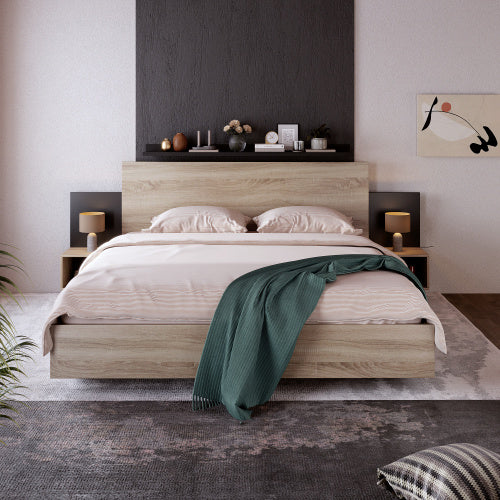 Double Bed, Wooden Bed My Store