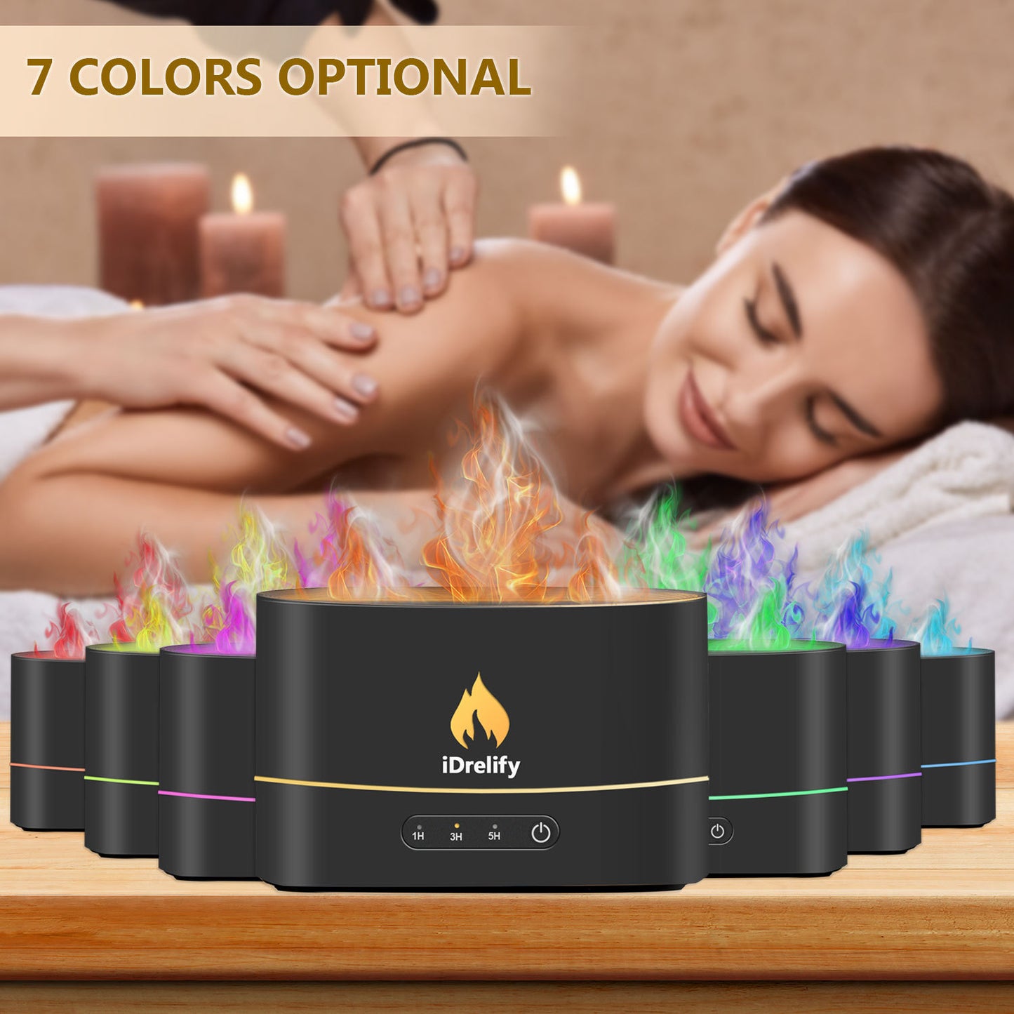 Flame Aroma Diffuser ShopWithASmile7.com
