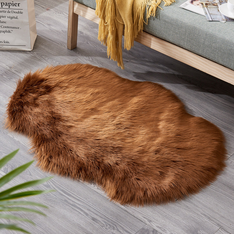 Carpet Household Cold-proof Non-slip Irregular Coffee Table Floor Mats Sofa Cushion