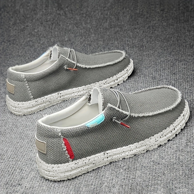 Autumn Men's Slip-on Canvas Breathable Shoes