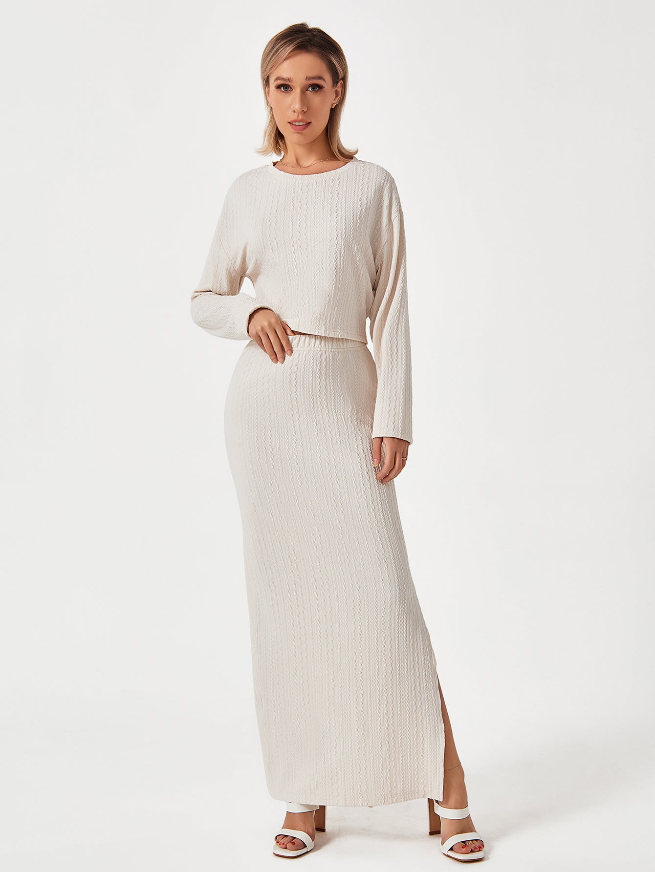 Women's Casual Loose Comfortable Two-piece Dress