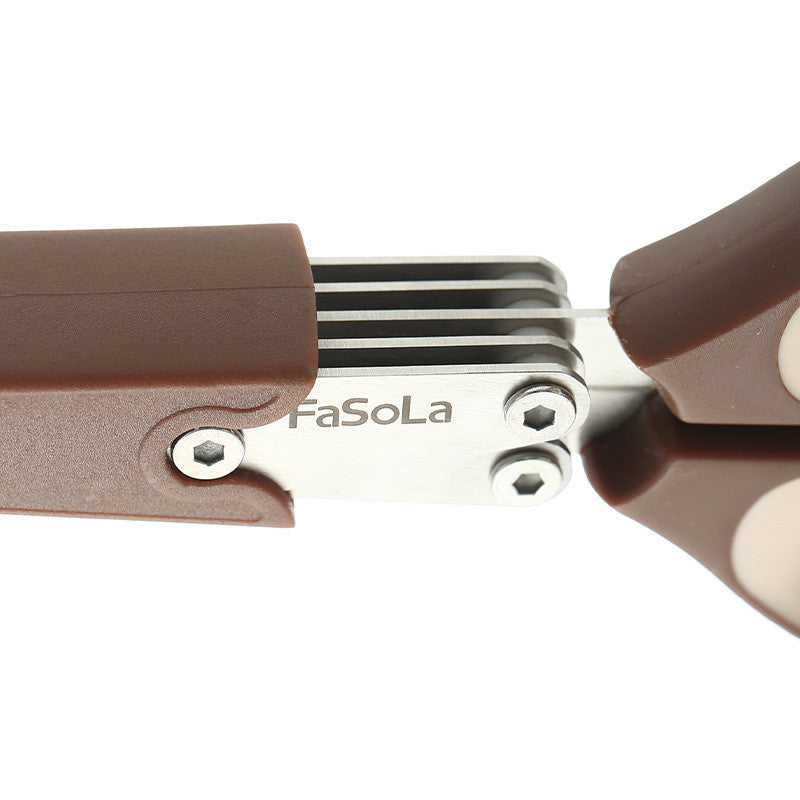 Stainless Steel Multifunctional Food Supplement Laver Chopped Food Scissors
