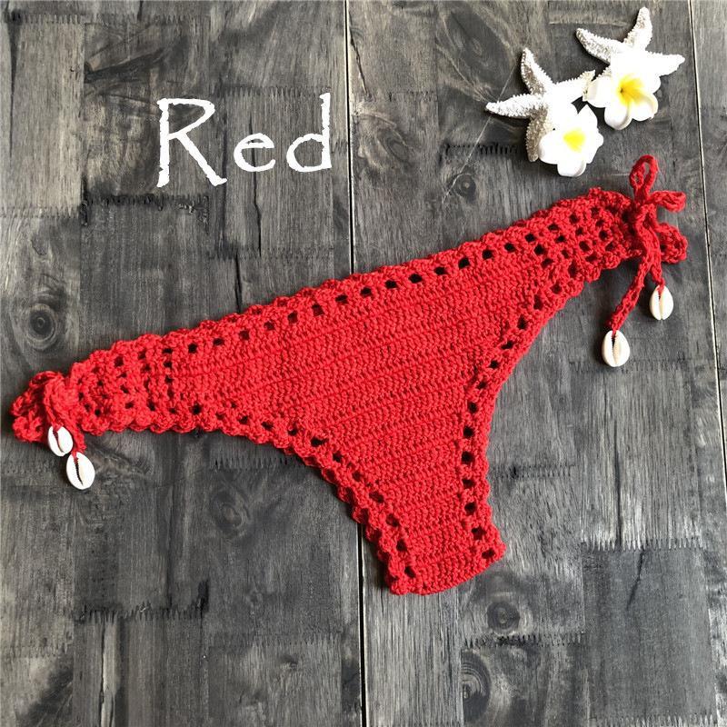 Fashion Vintage Beach Hand Crochet Panties