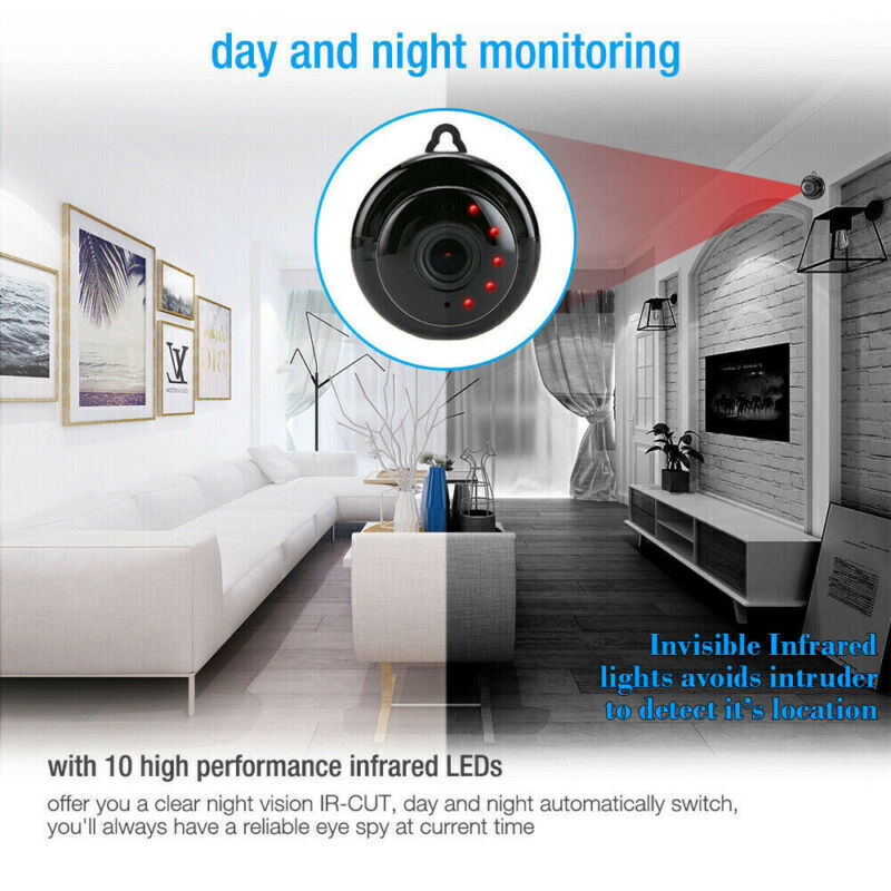CCTV Camera WiFi 1080P Wireless IR Indoor Outdoor Security Night Vision Home CAM My Store