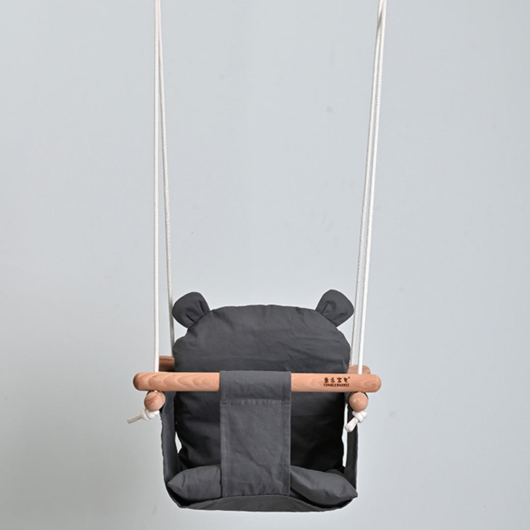 Children's Apron Swing Indoor Cotton And Linen Glider
