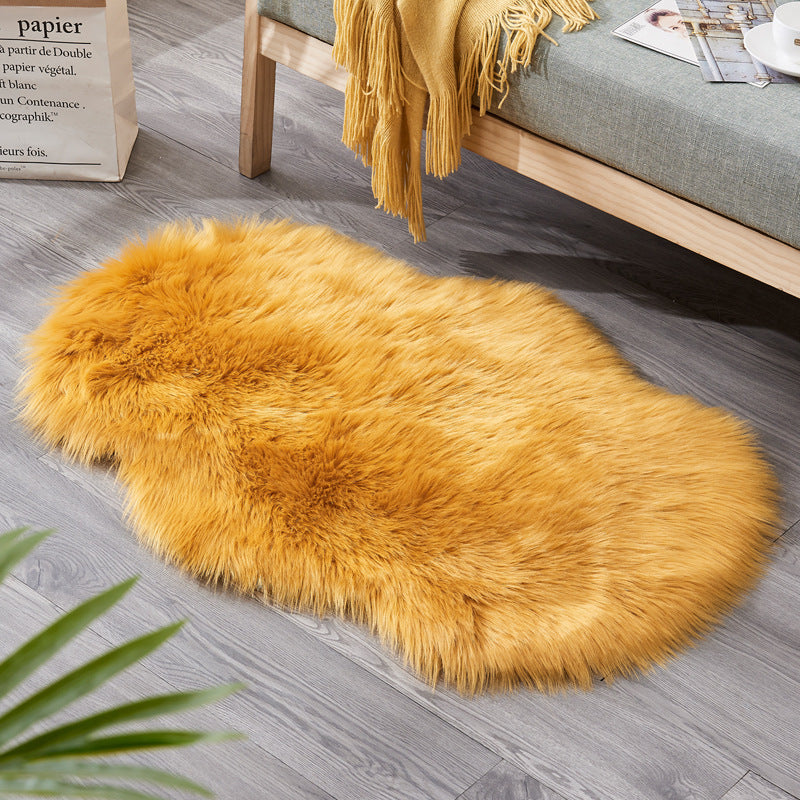 Carpet Household Cold-proof Non-slip Irregular Coffee Table Floor Mats Sofa Cushion