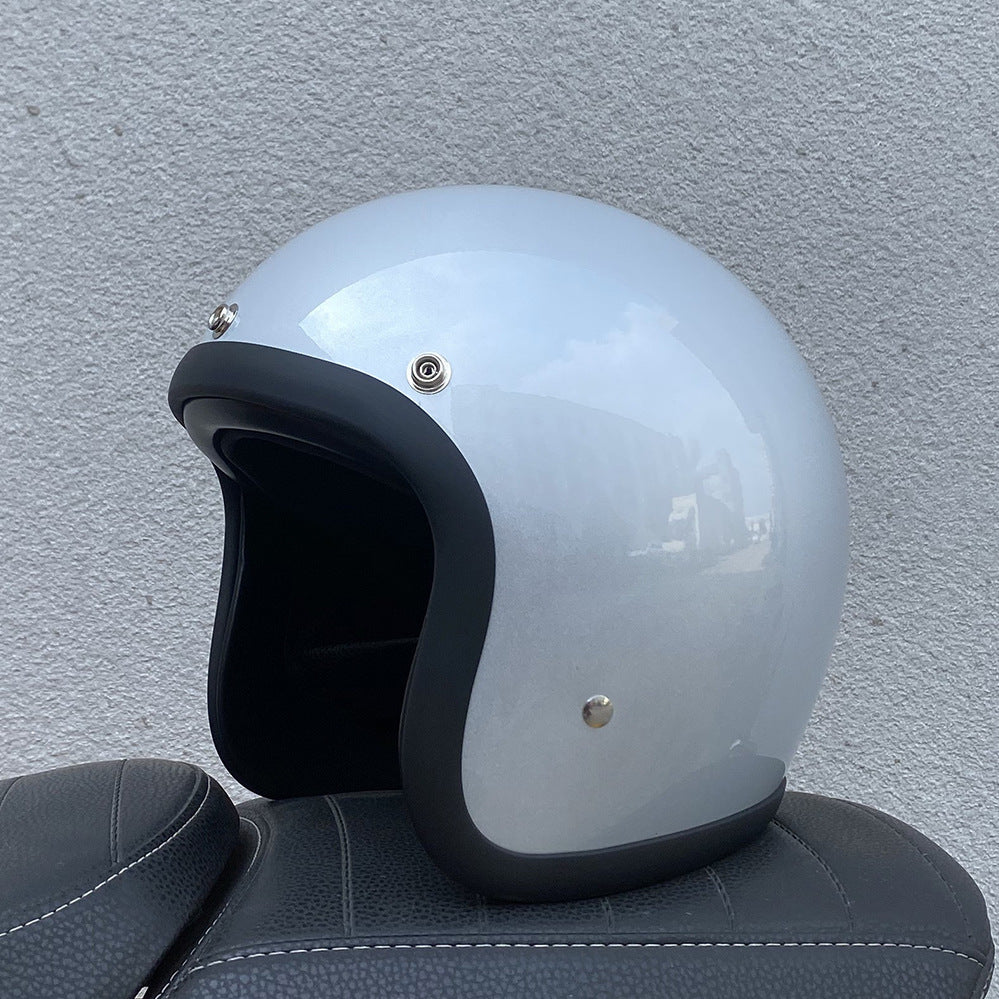 Helmet Half Helmet Retro Helmet FRP Motorcycle Helmet