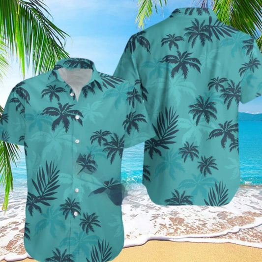 Summer 3d Plant Men's Shirt