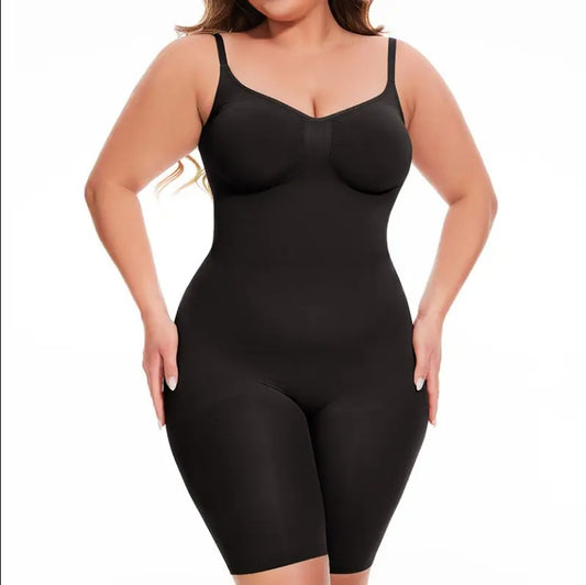 Dropship SEAMLESS Postpartum Abdomen Shapewear Sculpting Short Mid Thigh Slimming Body Shaper For Women Tummy Control Slimmer ShopWithASmile7.com