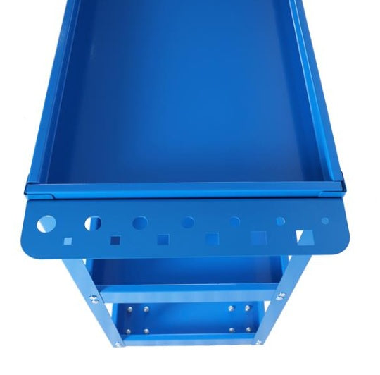 Tool Cart, 3 Tier Rolling Mechanical Tool Cart, Heavy Steel Multi-purpose Cart