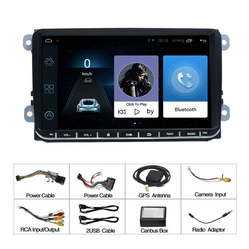 9-Inch Smart Android Car Navigation Player Radio System with GPS, Internet, Bluetooth, Media and Camera Capabilities