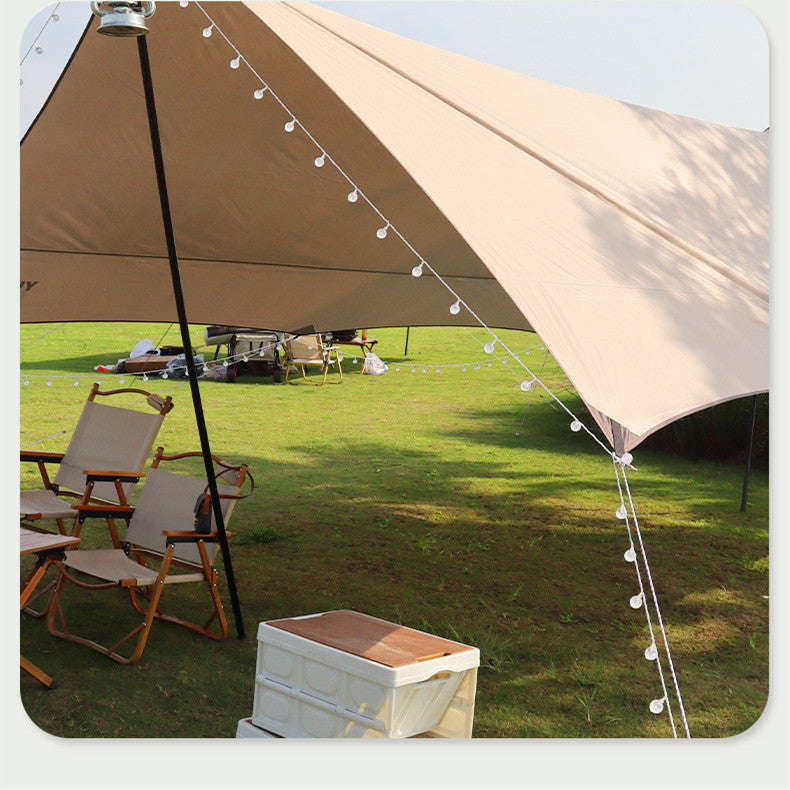 Oxford Cloth Camping Tent Sunshade And Rain Proof
